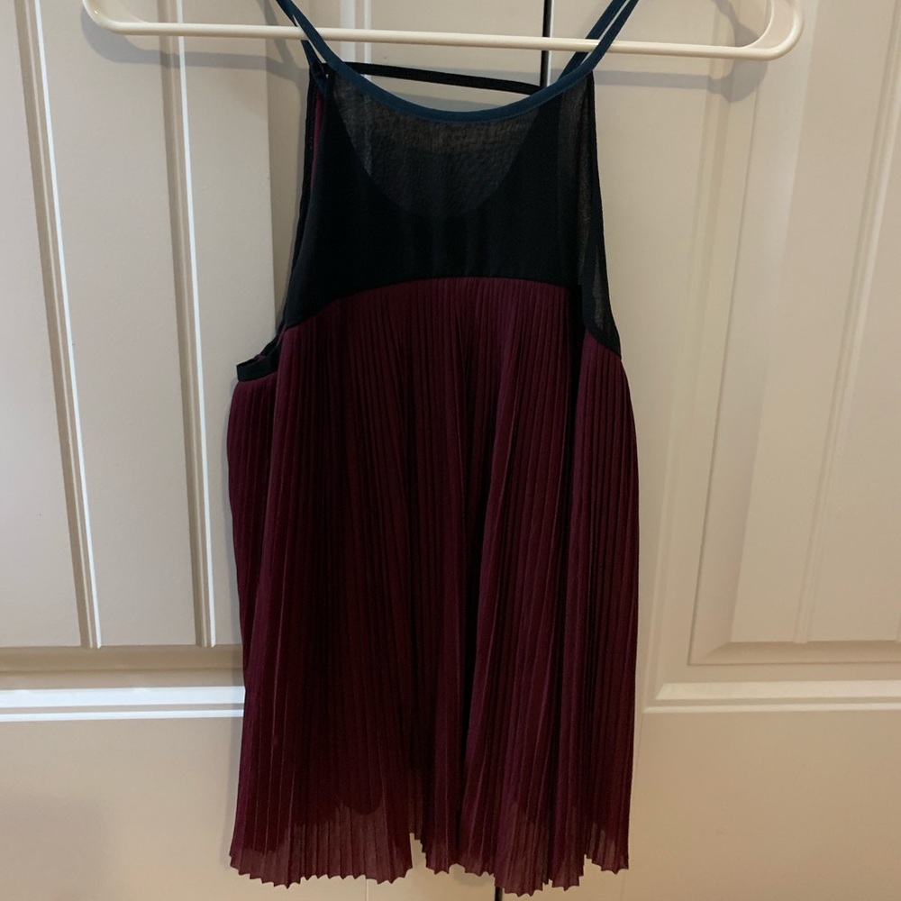 Spaghetti String Flowy Tank